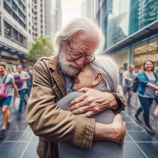 Person with dementia reunited with loved one